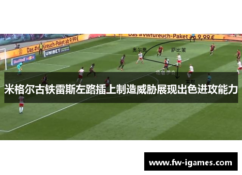 米格尔古铁雷斯左路插上制造威胁展现出色进攻能力